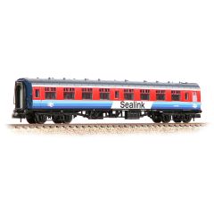 Graham Farish N Scale, 374-065A BR Mk1 SK Second Corridor SC24856, BR Sealink Livery small image