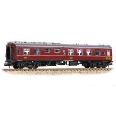 Graham Farish N Scale, 374-112 WCRC (Ex BR) Mk1 RMB Restaurant Miniature Buffet 1860, WCRC Maroon Livery small image