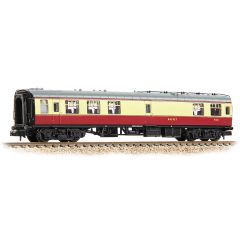 Graham Farish N Scale, 374-113 BR Mk1 RMB Restaurant Miniature Buffet M1853, BR Crimson & Cream Livery small image