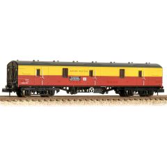 Graham Farish N Scale, 374-135 BR Mk1 GUV General Utility Van KDB977557, BR Departmental SatLink Livery small image