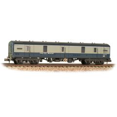 Graham Farish N Scale, 374-137 BR Mk1 GUV General Utility Van, BR Blue & Grey (InterCity Motorail) Livery, Weathered small image