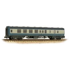 BR Mk1 BSK Brake Second Corridor, BR Blue & Grey Livery, Weathered