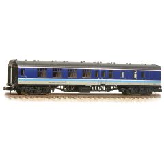 Graham Farish N Scale, 374-194 BR Mk1 BSK Brake Second Corridor 35452, BR Regional Railways (Blue & White) Livery small image