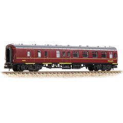 Graham Farish N Scale, 374-199 WCRC (Ex BR) Mk1 BSK Brake Second Corridor 99723, WCRC Maroon Livery small image