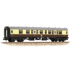 Graham Farish N Scale, 374-256B BR Mk1 CK Composite Corridor W15060, BR (WR) Chocolate & Cream Livery small image