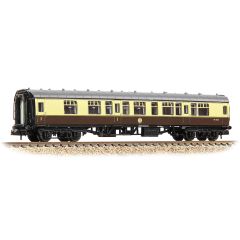 Graham Farish N Scale, 374-256C BR Mk1 CK Composite Corridor W15072, BR (WR) Chocolate & Cream Livery small image