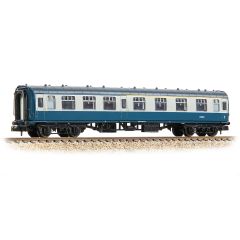 Graham Farish N Scale, 374-258E BR Mk1 CK Composite Corridor W15944, BR Blue & Grey Livery small image