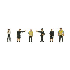 Graham Farish Scenecraft N Scale, 379-301 Police & Security Staff small image