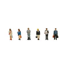 Graham Farish Scenecraft N Scale, 379-304 Station Passengers, Standing small image