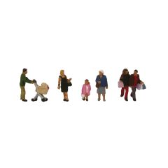 Graham Farish Scenecraft N Scale, 379-306 Shopping Figures small image