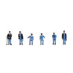 Graham Farish Scenecraft N Scale, 379-320 Train Crew (1950s) small image