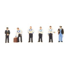 Graham Farish Scenecraft N Scale, 379-322 Midland Pullman Stewards & Train Crew small image