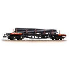 Bachmann Branchline OO Scale, 38-157 Loadhaul (Ex BR) BDA Bogie Bolster 950320, Loadhaul Livery, Includes Wagon Load small image