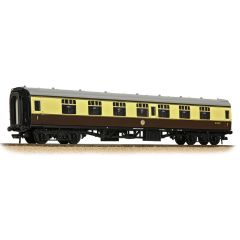 Bachmann Branchline OO Scale, 39-154DPF BR Mk1 FK First Corridor W13079, BR (WR) Chocolate & Cream Livery, Includes Passenger Figures small image