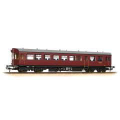 Bachmann Branchline OO Scale, 39-579 BR (Ex GWR) Hawksworth Auto-Trailer W236W, BR Maroon Livery small image