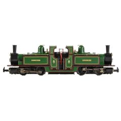 Bachmann Narrow Gauge OO-9 Scale, 391-100 Festiniog Railway (Ex Ffestiniog Railway) Double Fairlie (Two Half Cabs) 0-4-4-0, 'Merddin Emry's' FR Lined Green Livery, DCC Ready small image