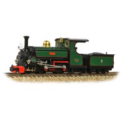 Bachmann Narrow Gauge OO-9 Scale, 391-135 Festiniog Railway Main Line Hunslet 2-4-0STT 2-4-0ST, 'Linda' FR Green Livery, DCC Ready small image