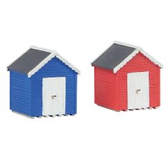 Graham Farish Scenecraft N Scale, 42-0080 Beach Huts small image