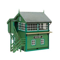 Bachmann Scenecraft OO Scale, 44-0168G GCR Signal Box, Green small image