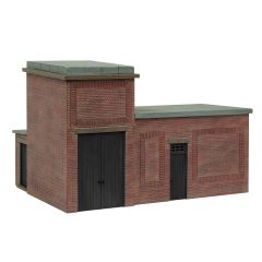 Bachmann Scenecraft OO Scale, 44-0181B Lineside Brick Substation, Black small image