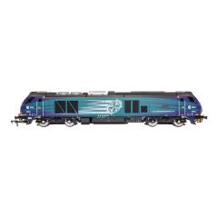 Dapol OO Scale, 4D-022-027 DRS Class 68 Bo-Bo, 68002, 'Intrepid' DRS Compass (Revised) Livery, DCC Ready small image