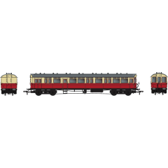 Dapol OO Scale, 4P-004-005 BR (Ex GWR) GWR Diagram N Autocoach W37W, BR Crimson & Cream Livery, DCC Ready small image