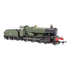 Dapol OO Scale, 4S-001-014 BR (Ex GWR) 7800 'Manor' Class 4-6-0, 7802, 'Bradley Manor' BR Lined Green (Late Crest) Livery, DCC Ready small image