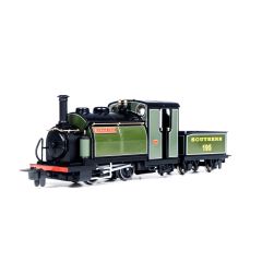 Kato OO-9 Scale, 51-251H SR (Ex Ffestiniog Railway) Festiniog Railway 'Large England' Engine 0-4-0ST, 195, 'Exmoor Pony' SR Lined Maunsell Olive Green Livery small image