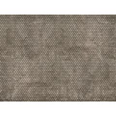 Noch HO Scale, 56691 3D Cardboard Sheet, Plain Tile, Grey small image