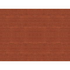 Noch N Scale, 56965 3D Cardboard Sheet, Roof Tile, Red small image