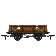 Rapido Trains UK OO Scale, 906003 SR (Ex SECR) 5 Plank Wagon, Diag. 1347 14131, SR Brown (Pre 1936) Livery small image