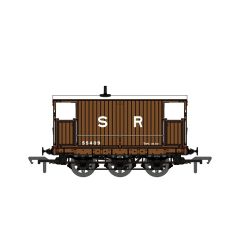 Rapido Trains UK OO Scale, 931004 SR (Ex SECR) 20T Six Wheel Brake Van 55389, SR Brown (Pre 1936) Livery small image