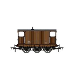 Rapido Trains UK OO Scale, 931005 SR (Ex SECR) 20T Six Wheel Brake Van 55384, SR Brown (Post 1936) Livery small image