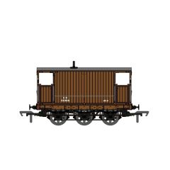 Rapido Trains UK OO Scale, 931006 SR (Ex SECR) 20T Six Wheel Brake Van 55366, SR Brown (Post 1936) Livery small image