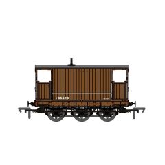 Rapido Trains UK OO Scale, 931007 SR (Ex SECR) 20T Six Wheel Brake Van S55429, SR Brown (Post 1936) Livery small image