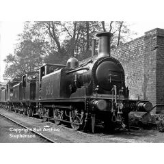 Rapido Trains UK OO Scale, 936507 SR (Ex LB&SCR) E1 Class Tank 0-6-0T, B690, SR Black Livery, DCC Sound small image