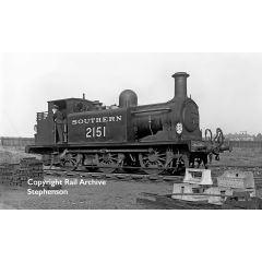 Rapido Trains UK OO Scale, 936508 SR (Ex LB&SCR) E1 Class Tank 0-6-0T, 2151, SR Black Livery, DCC Sound small image