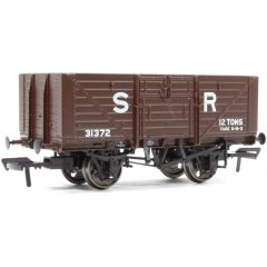 SR 8 Plank Wagon, Diag. 1379, 9' Wheelbase 31372, SR Brown (Pre 1936) Livery
