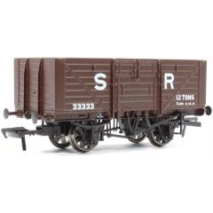 SR 8 Plank Wagon, Diag. 1379, 9' Wheelbase 33333, SR Brown (Pre 1936) Livery