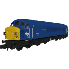 Rapido Trains UK N Scale, 948608 BR Class 45/0 1Co-Co1, 45060, 'Sherwood Forrester' BR Blue Livery, DCC Sound small image