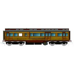 Rapido Trains UK N Scale, 955003 BR (Ex LNER) LNER Dynamometer Car E905202, BR Teak Livery (Post 1949) small image