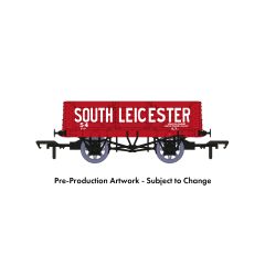 Rapido Trains UK OO Scale, 967012 Private Owner 5 Plank Wagon RCH 1907 54, 'South Leicester', Red Livery small image