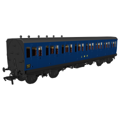 Rapido Trains UK OO Scale, 978035 LMR 48' 'Evolution' Third Non-Corridor 5318, LMR Blue Livery small image