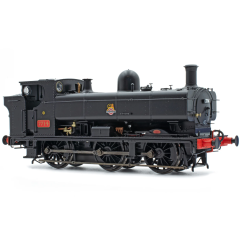 Accurascale OO Scale, ACC2888-DCC BR (Ex GWR) 57XX Class Pannier Tank 0-6-0PT, 7714, BR Black (Early Emblem) Livery, DCC Sound small image