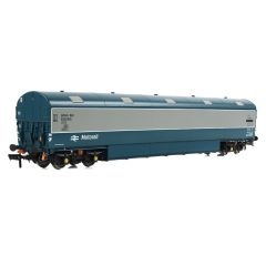 EFE Rail OO Scale, E86007 BR NVX Two-Tier Motor Car Van (Newton Chambers Car Carrier) E96291E, BR Blue & Grey Livery small image