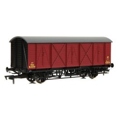 EFE Rail OO Scale, E87061 BR (Ex GWR) 10T GWR 'Bloater' Fish Van W2661W, BR Crimson Livery small image