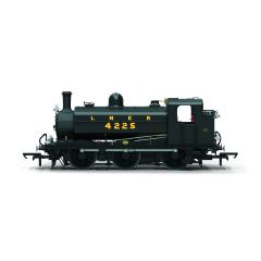 Hornby OO Scale, R30366 LNER J52/2 Class Tank 0-6-0, 4225, LNER Black (LNER Original) Livery, DCC Ready small image