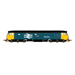 Accurascale OO Scale, ACC2241-DCC BR Class 50 Refurbished Co-Co, 50014, 'Warspite' BR Blue (Large Logo) Livery with Black Roof, DCC Sound small image