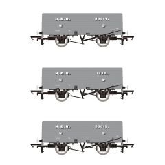 Accurascale OO Scale, ACC2817 NER NER 20T Hopper, 8 Plank, Diagram P6 30014, 1455 & 30019, NER Grey Livery small image