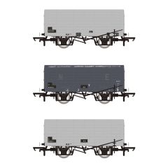 Accurascale OO Scale, ACC2828 BR (Ex NER) NER 20T Hopper, 8 Plank, Diagram P7 E162443, E156963 & E162817, BR Grey Livery small image